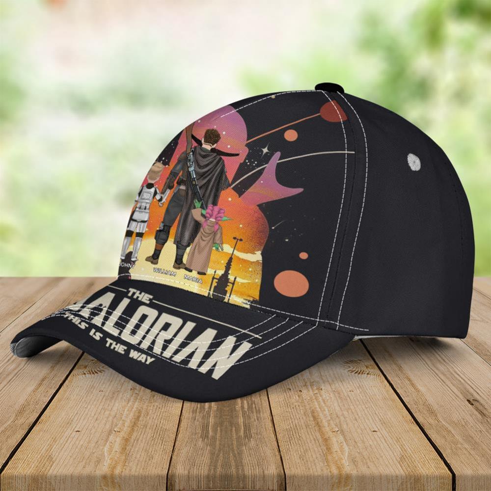 Best Dad Ever - The Dadalorian Personalized Gifts For Dad Classic Cap