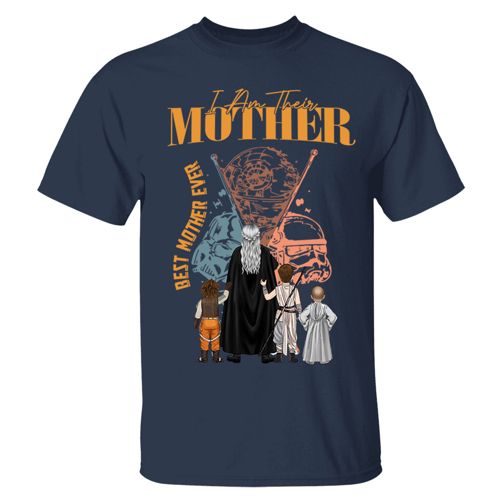 I Am Their Mother - Personalized Shirt Gift For Mom - Custom Mother's Day Gift 2026 T1807