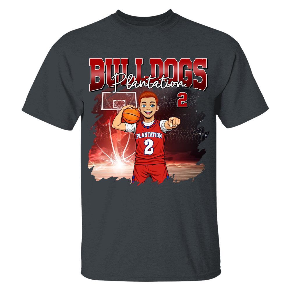 Basketball Personalized Shirt Custom Upload Photo, Clipart, Team Name, Custom Bootleg Rap Tee Basketball New Hv01