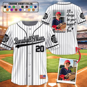 Baseball Jersey - Custom Photos - Personalized Jersey For Baseball Lovers NA04 Hv01
