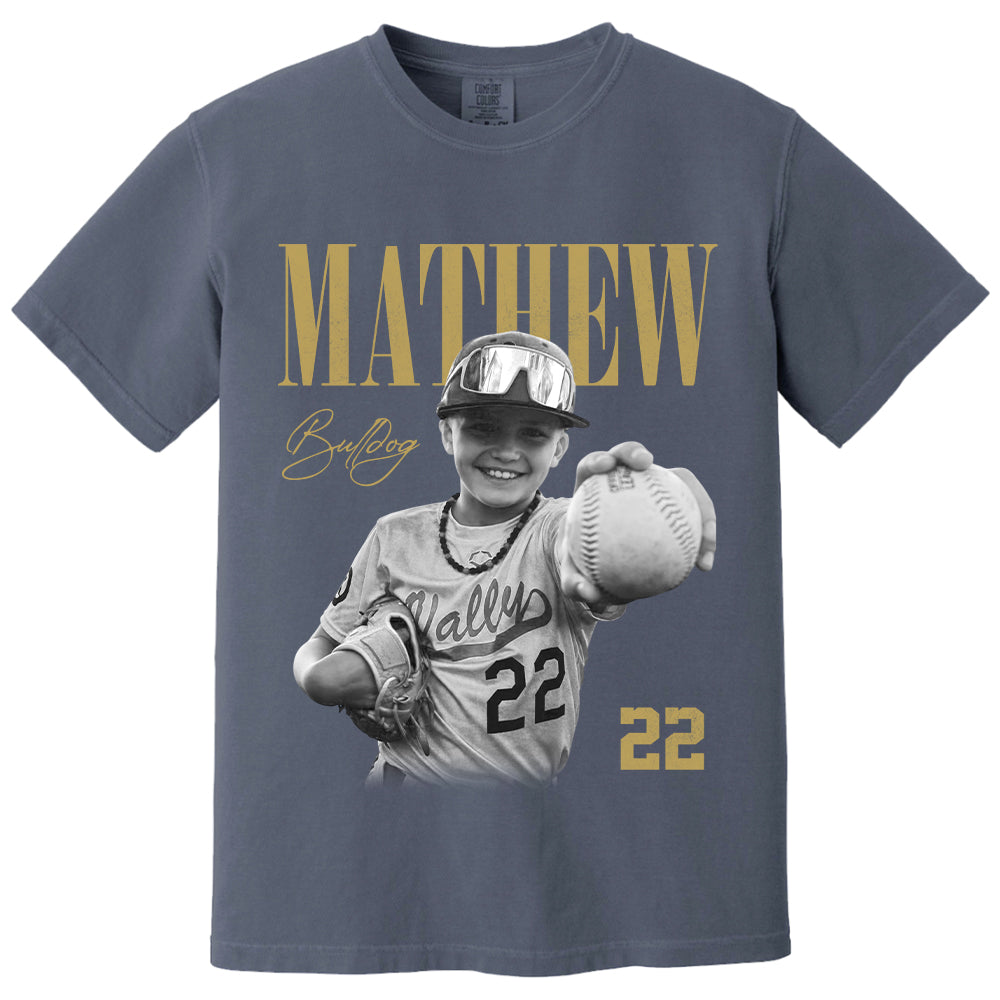 I'll Always Be Your Biggest Fan - Washed Tee Retro Bootleg Shirt For Baseball Softball Players NA04 T24