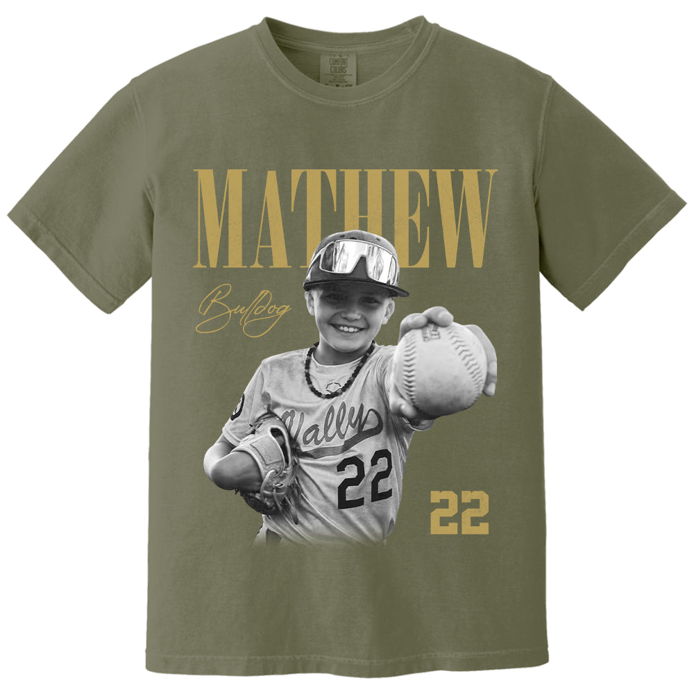 I'll Always Be Your Biggest Fan - Washed Tee Retro Bootleg Shirt For Baseball Softball Players NA04 T24