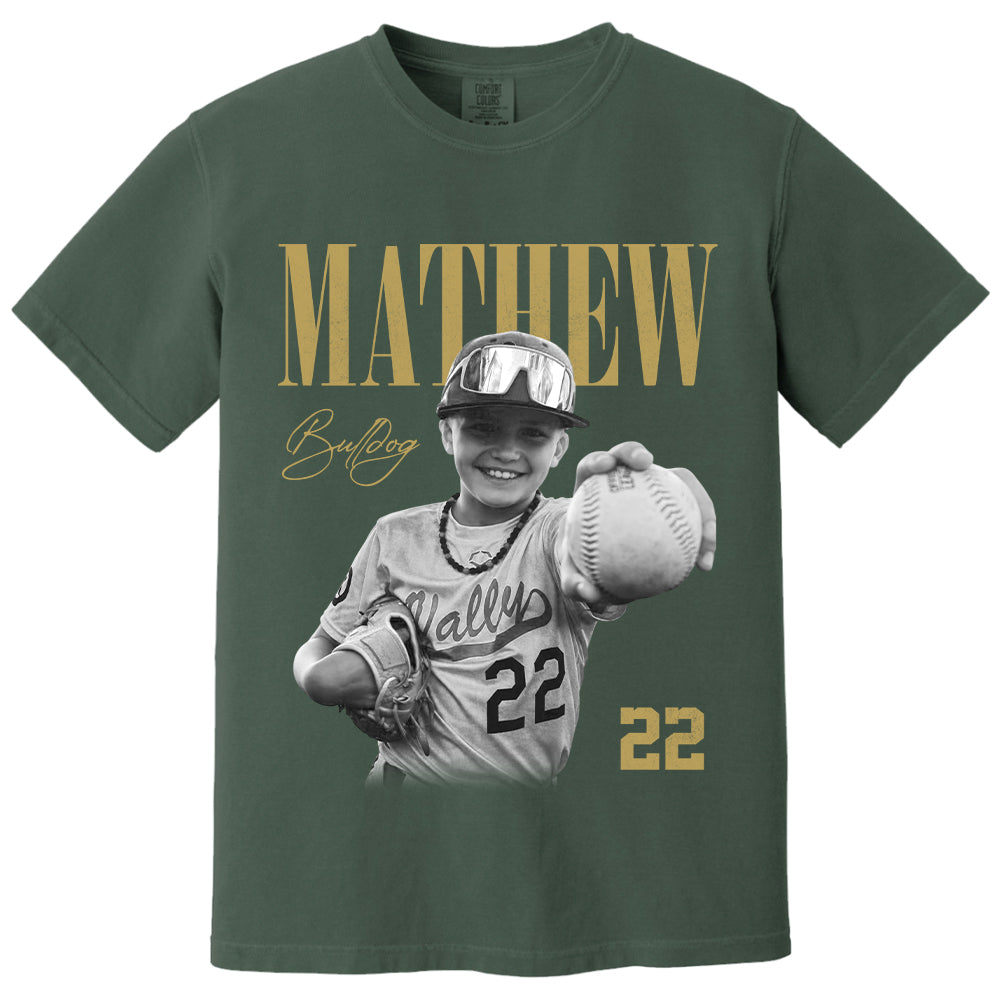 I'll Always Be Your Biggest Fan - Washed Tee Retro Bootleg Shirt For Baseball Softball Players NA04 T24