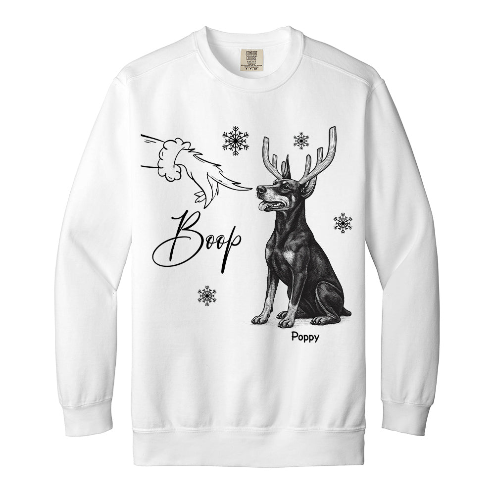 Boop Dog, Custom Photo Dog Christmas Shirt,  Gift For Dog Lovers T1807 Pt99