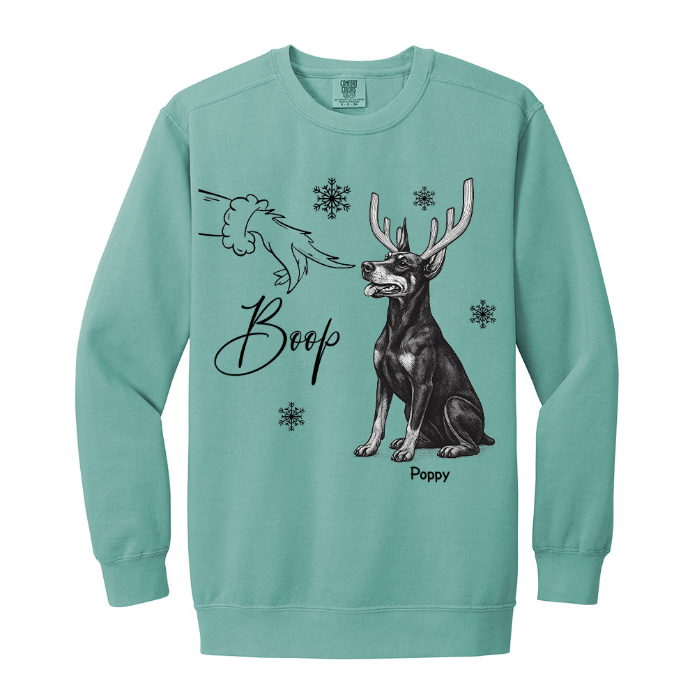 Boop Dog, Custom Photo Dog Christmas Shirt,  Gift For Dog Lovers T1807 Pt99