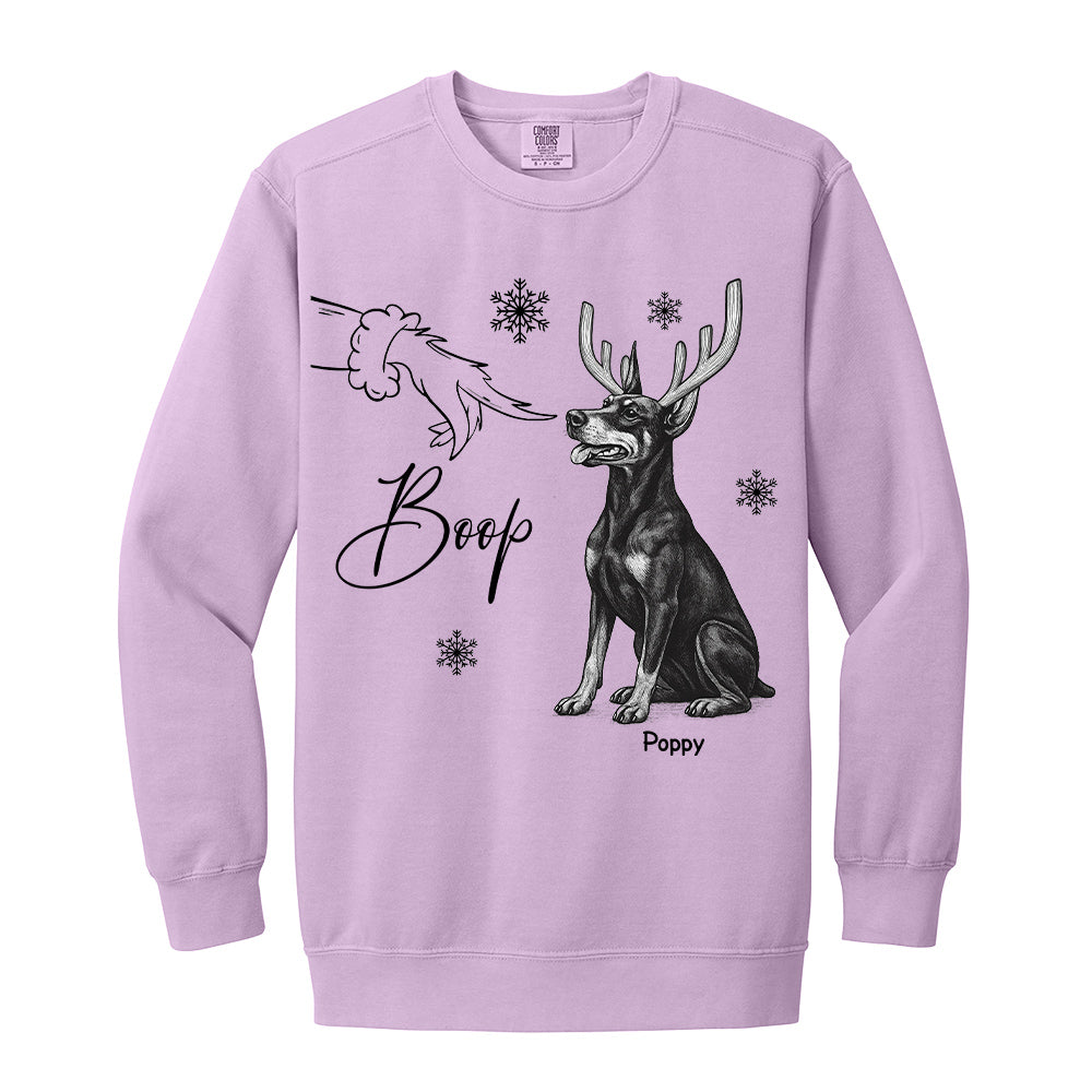 Boop Dog, Custom Photo Dog Christmas Shirt,  Gift For Dog Lovers T1807 Pt99