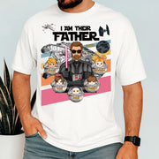 Personalized I Am Their Father Shirt, Custom Nickname Shirt, Gift For Dad T1807 PT99