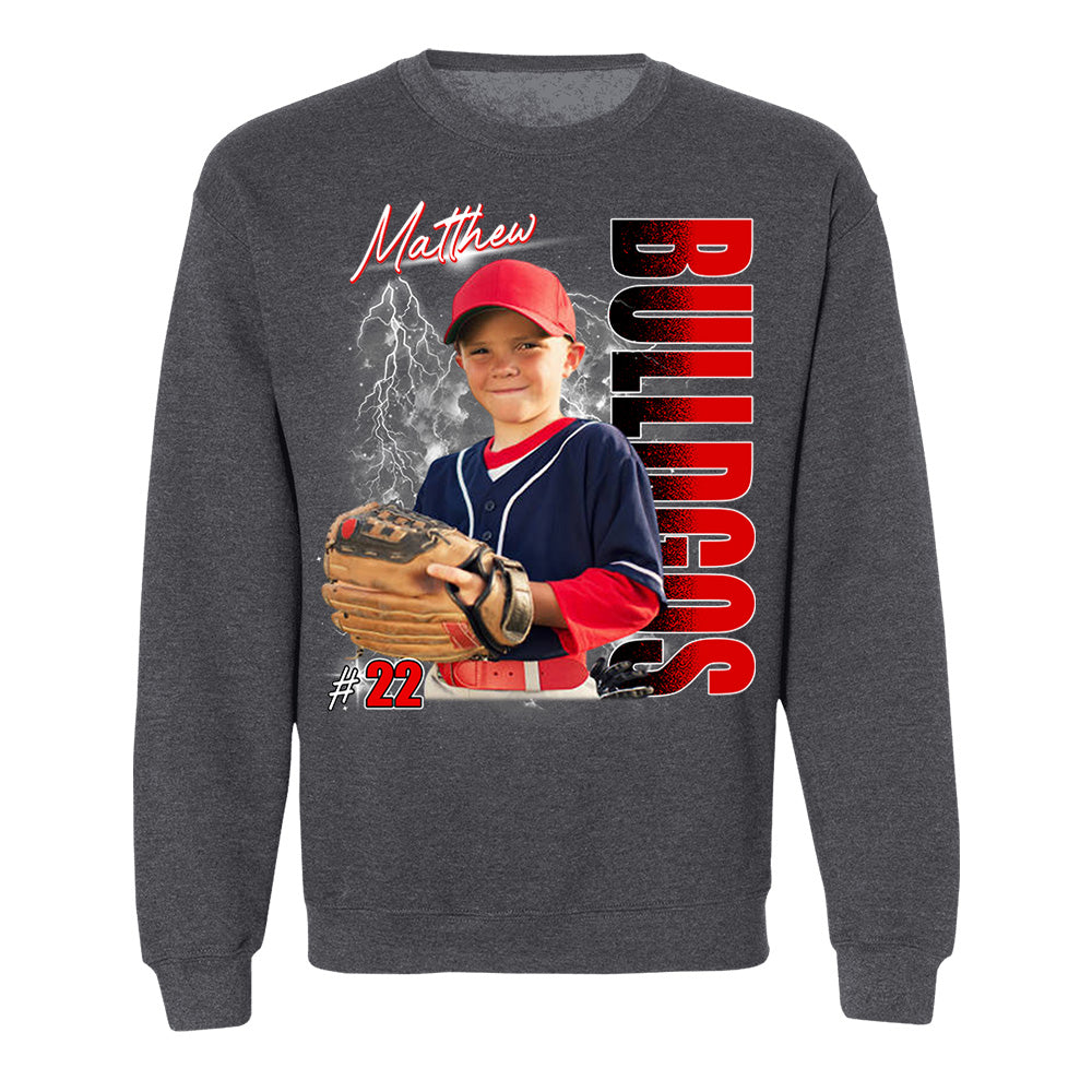 Custom Photo Baseball Player Shirt - Personalized Team Name School Name Bootleg Shirt Vr2 Na02