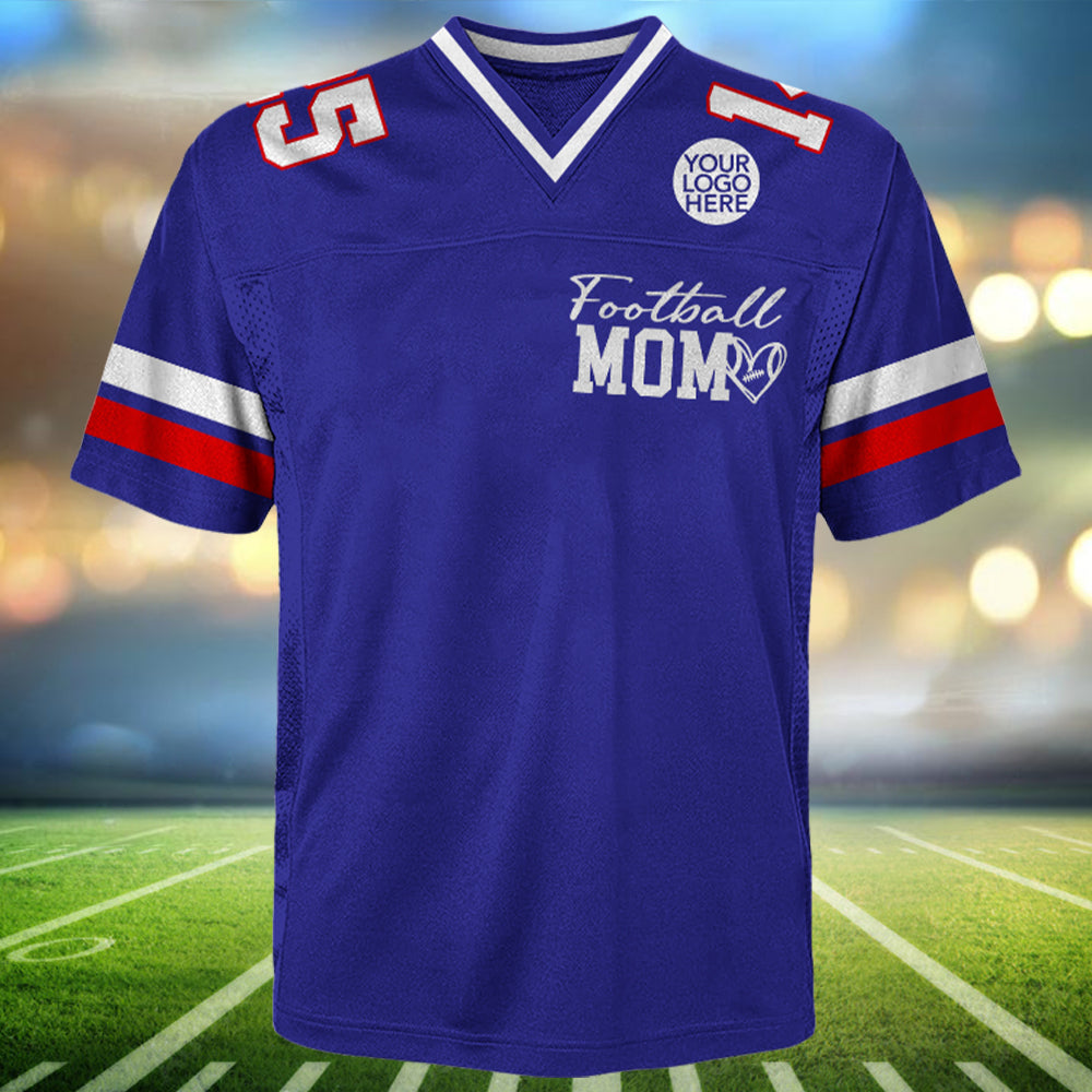 Personalized Football Mom Jersey, Those Are My Boys Custom American Football Jersey, Custom Player Names & Numbers, Game Day Mom Gift T24