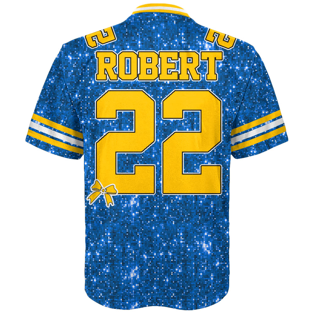My Favorite Football Player Calls Me Mom Personalized Football Jersey Gift Football Mom Game Day NA02