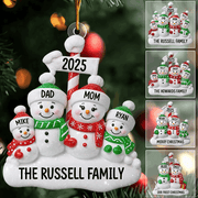 Personalized North Pole Family Ornament Customized Ornaments Christmas Li29