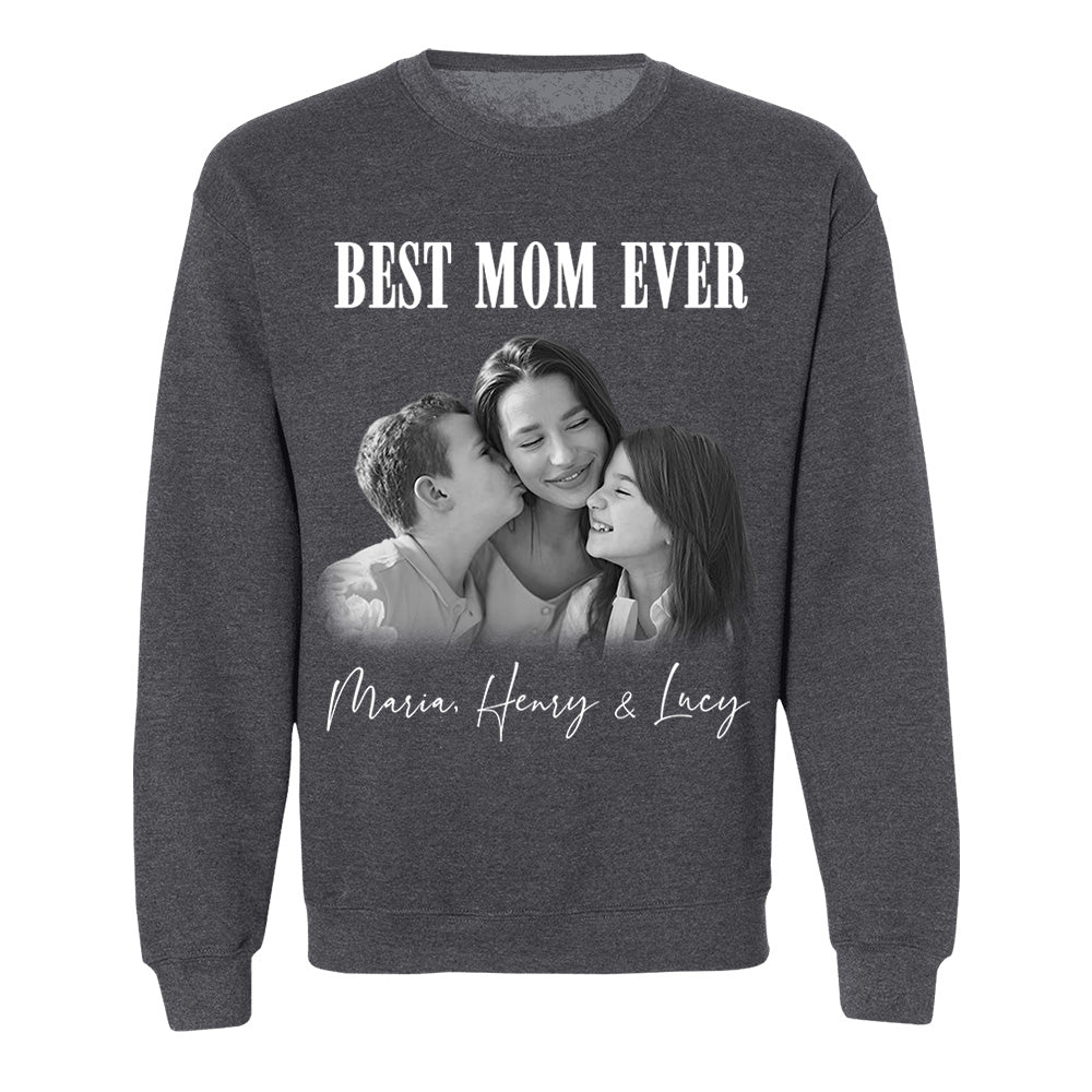 Trending Vintage Best Mom Ever - Personalized Shirt - Mother's Day Gift For Mom Nh00