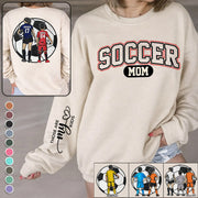 Soccer Mom - Those Are My Boys Personalized Shirt Custom Photos For Soccer Family NA04