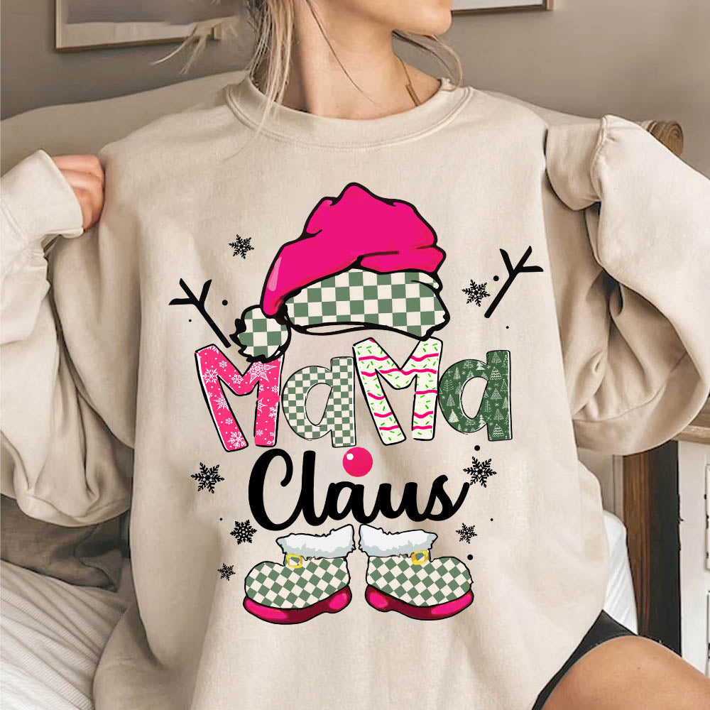 Pink Personalized Christmas Mimi Claus Gifts for Grandma, Christmas Tree For Grandma, Pink Gifts For Gigi And Kids Vr2 Nh00