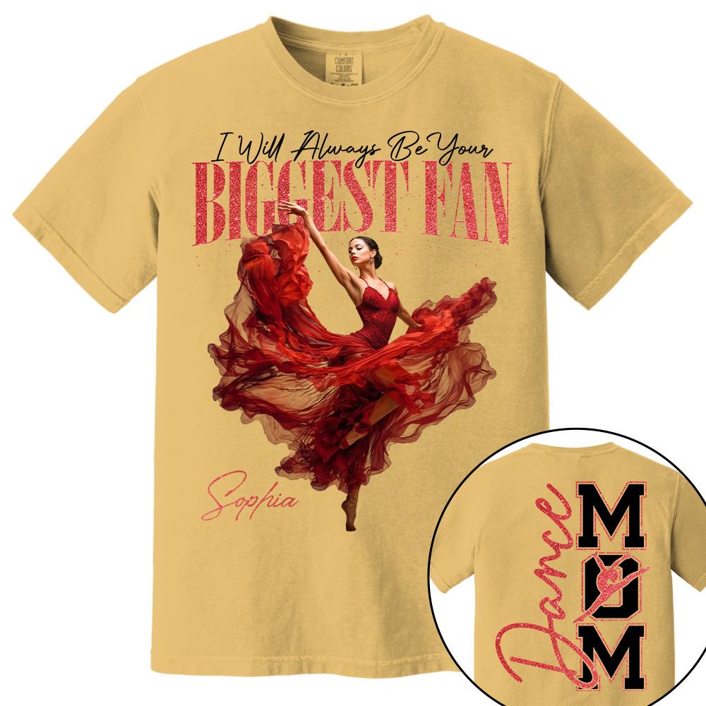 Custom Photo Dance Shirt - Dance Mom, Dad, Family Shirt A2110
