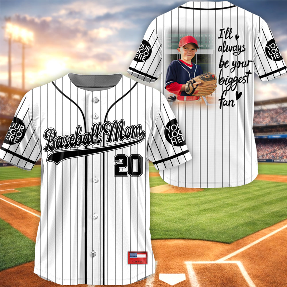 Baseball Jersey - Custom Photos - Personalized Jersey For Baseball Lovers NA04 Hv01