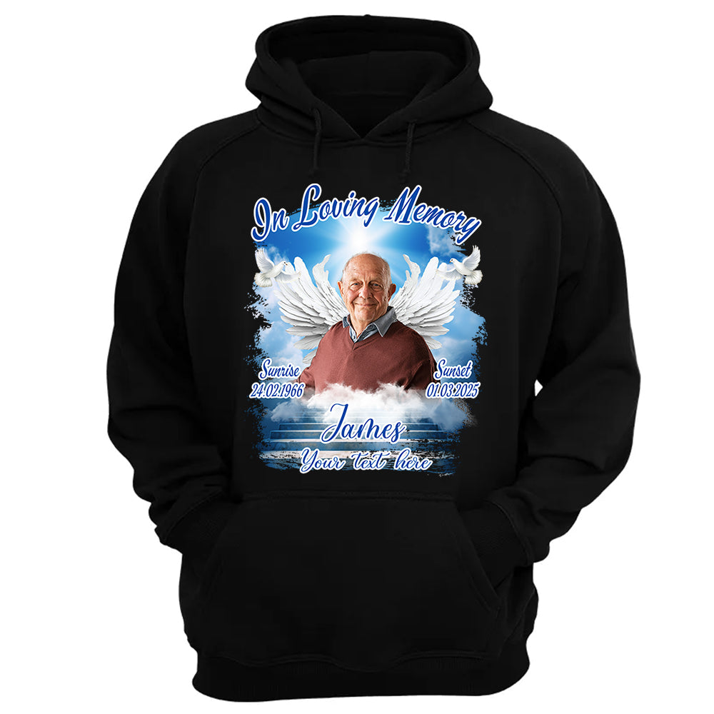 Custom Upload Photo In Loving Memory Shirt Do99