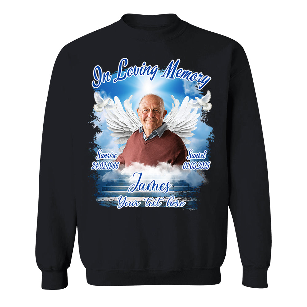 Custom Upload Photo In Loving Memory Shirt Do99