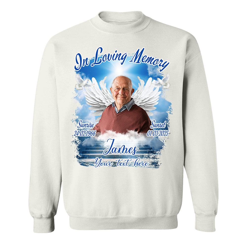 Custom Upload Photo In Loving Memory Shirt Do99