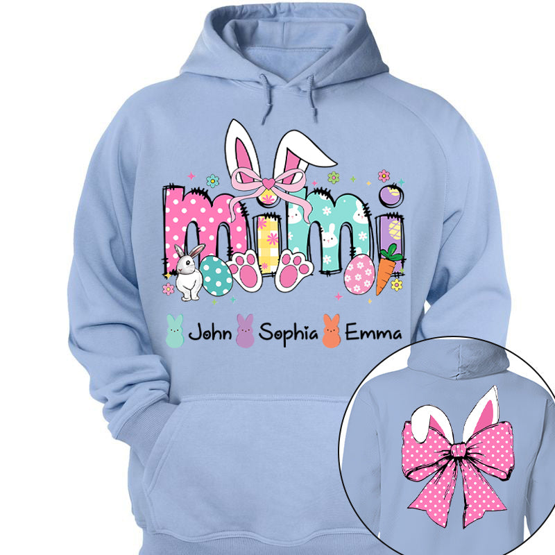 Custom Mama Easter Coquette Bow Shirt - N3005 Hn01