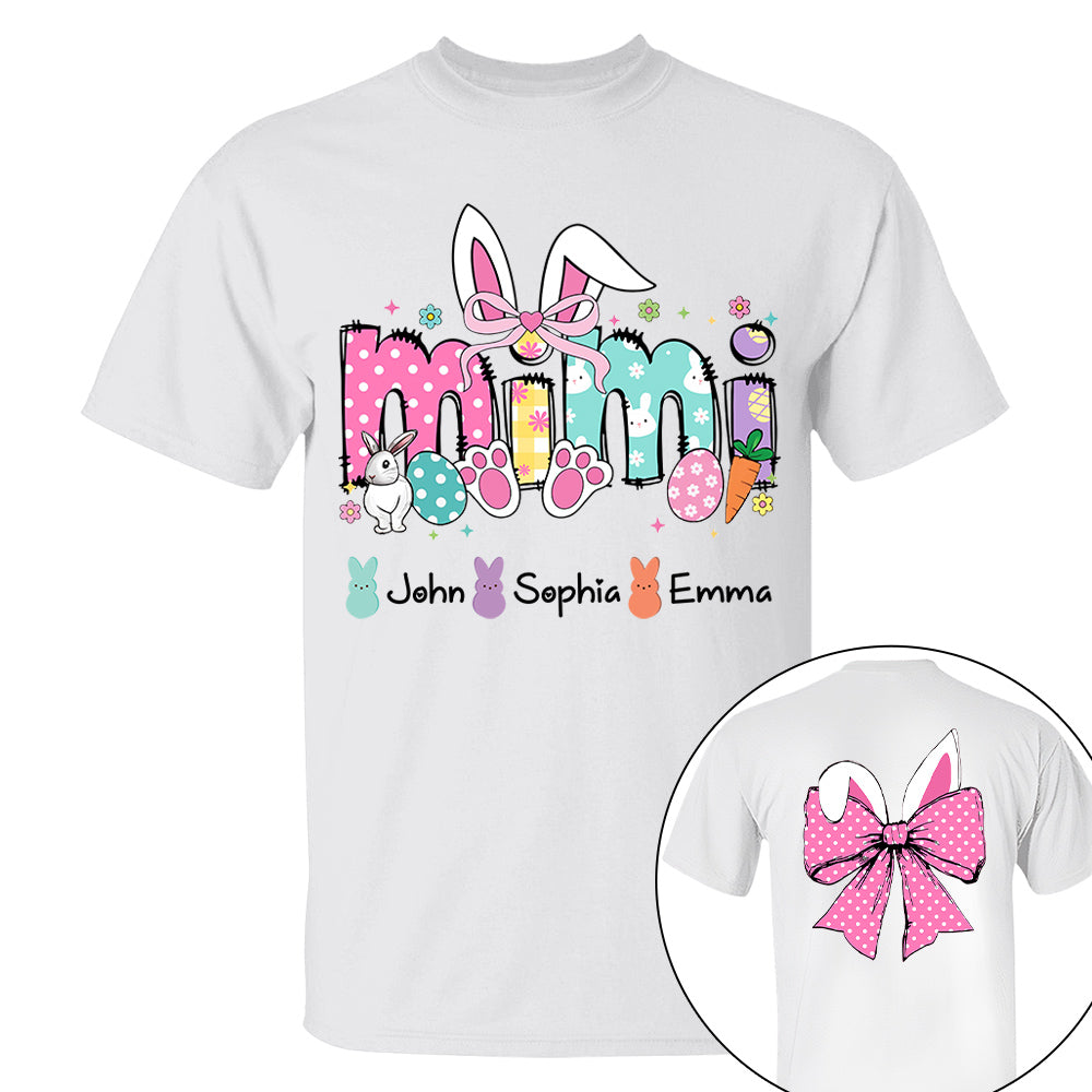 Custom Mama Easter Coquette Bow Shirt - N3005 Hn01