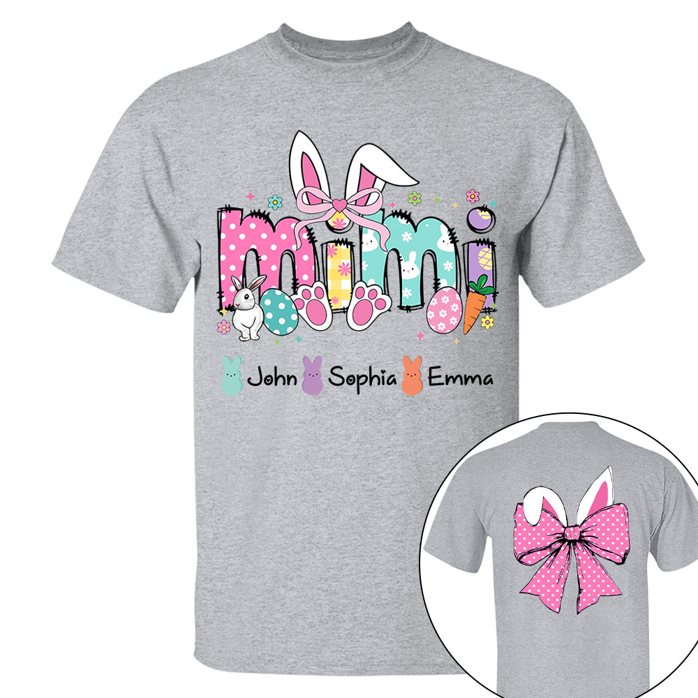 Custom Mama Easter Coquette Bow Shirt - N3005 Hn01