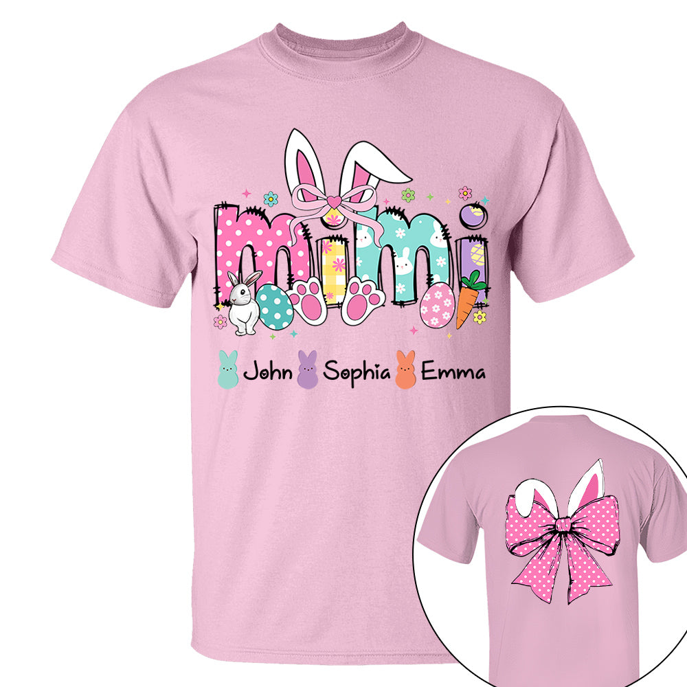 Custom Mama Easter Coquette Bow Shirt - N3005 Hn01