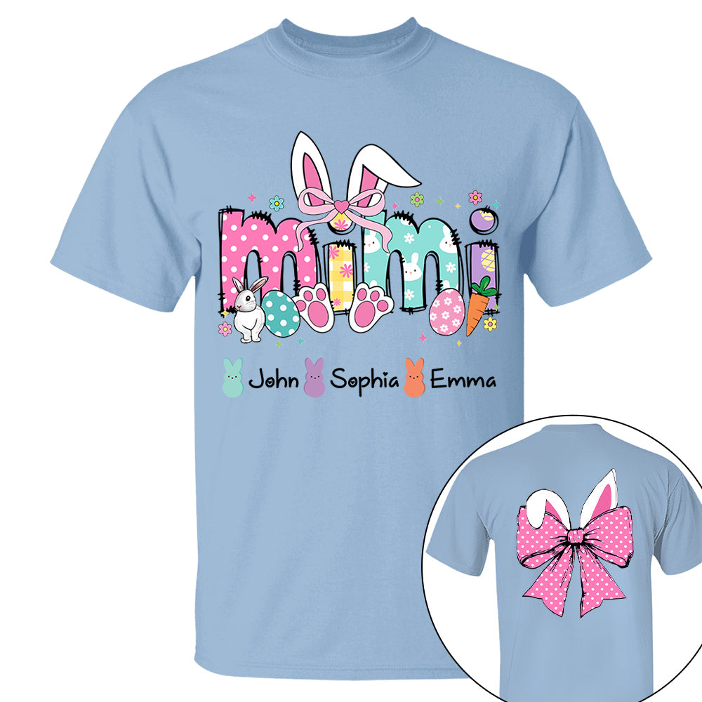 Custom Mama Easter Coquette Bow Shirt - N3005 Hn01