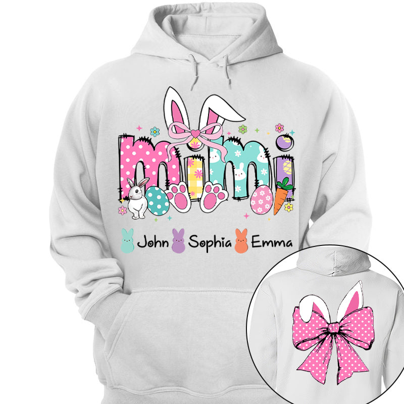 Custom Mama Easter Coquette Bow Shirt - N3005 Hn01