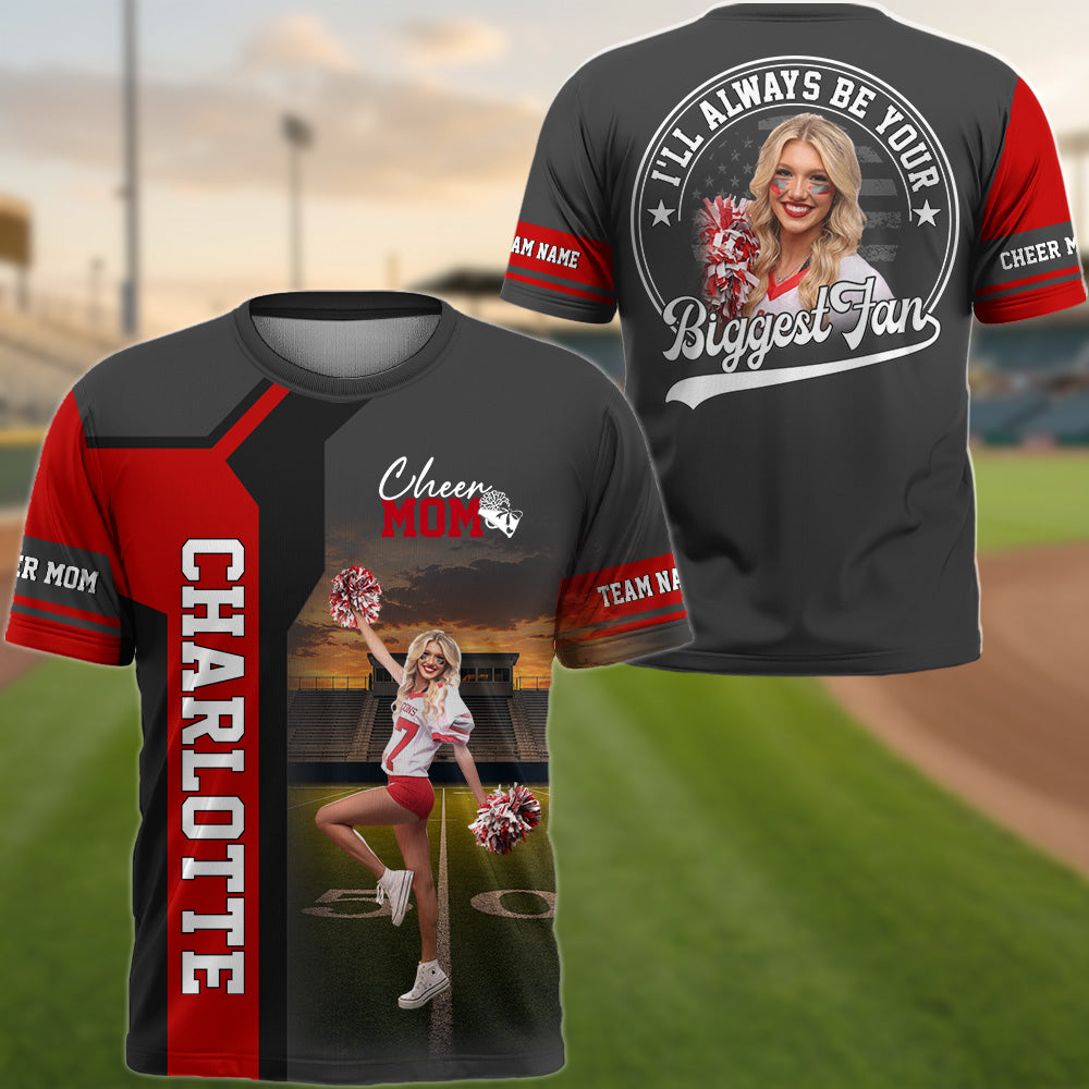 Cheer Mom - Custom Gifts Personalized Shirt Cheerleading Family NA04 VH01