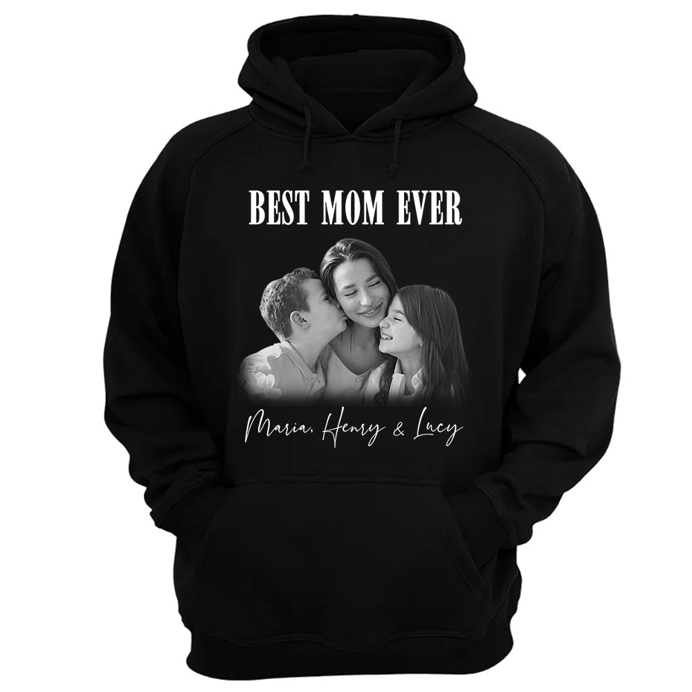 Trending Vintage Best Mom Ever - Personalized Shirt - Mother's Day Gift For Mom Nh00