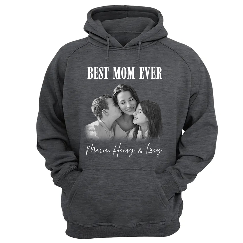 Trending Vintage Best Mom Ever - Personalized Shirt - Mother's Day Gift For Mom Nh00