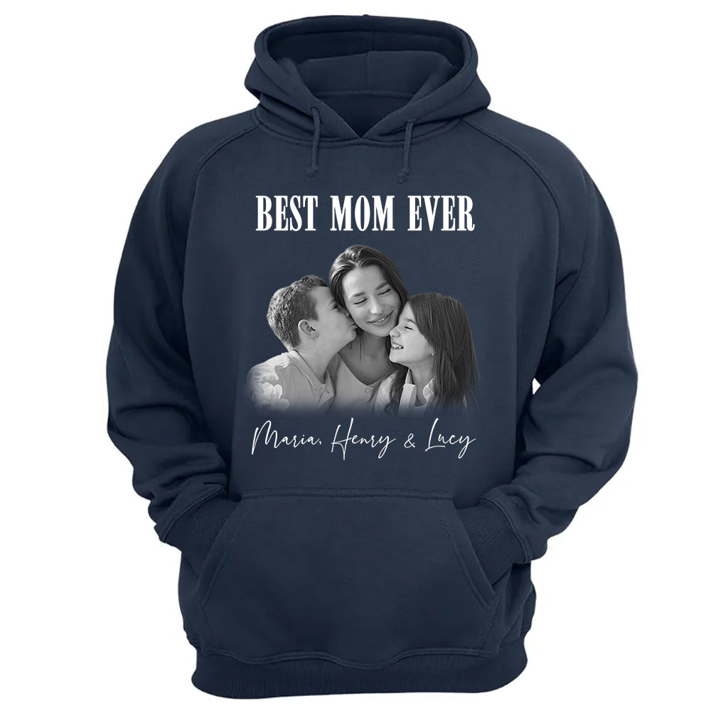 Trending Vintage Best Mom Ever - Personalized Shirt - Mother's Day Gift For Mom Nh00