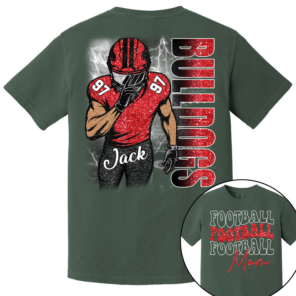 Custom Football Game Day Personalized Shirt Custom Team Name Na02 Pt99