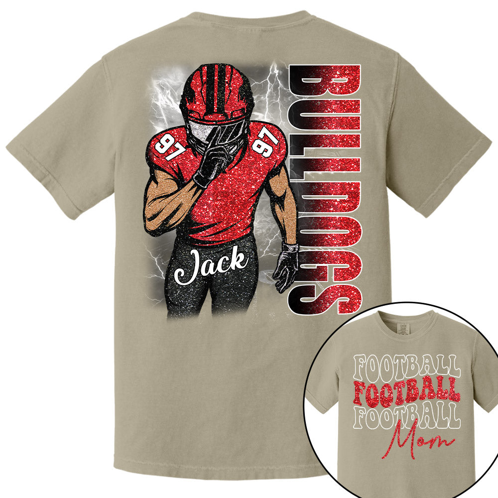 Custom Football Game Day Personalized Shirt Custom Team Name Na02 Pt99