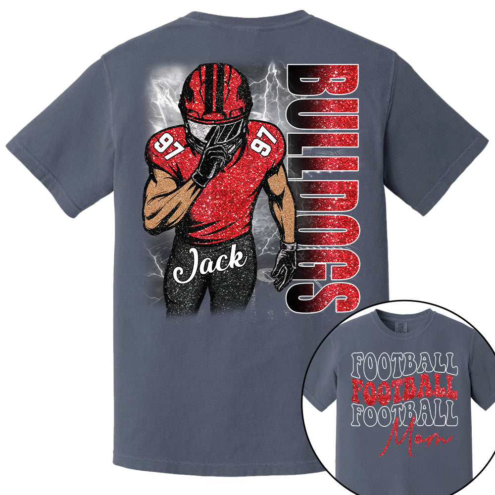 Custom Football Game Day Personalized Shirt Custom Team Name Na02 Pt99