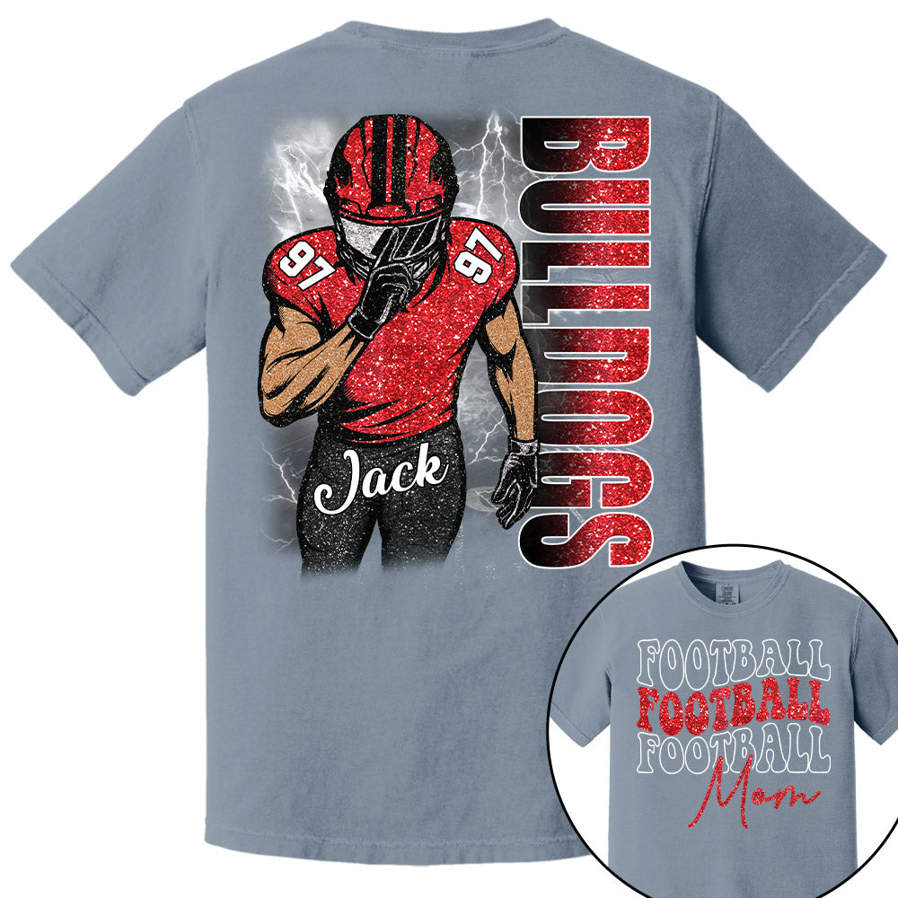 Custom Football Game Day Personalized Shirt Custom Team Name Na02 Pt99