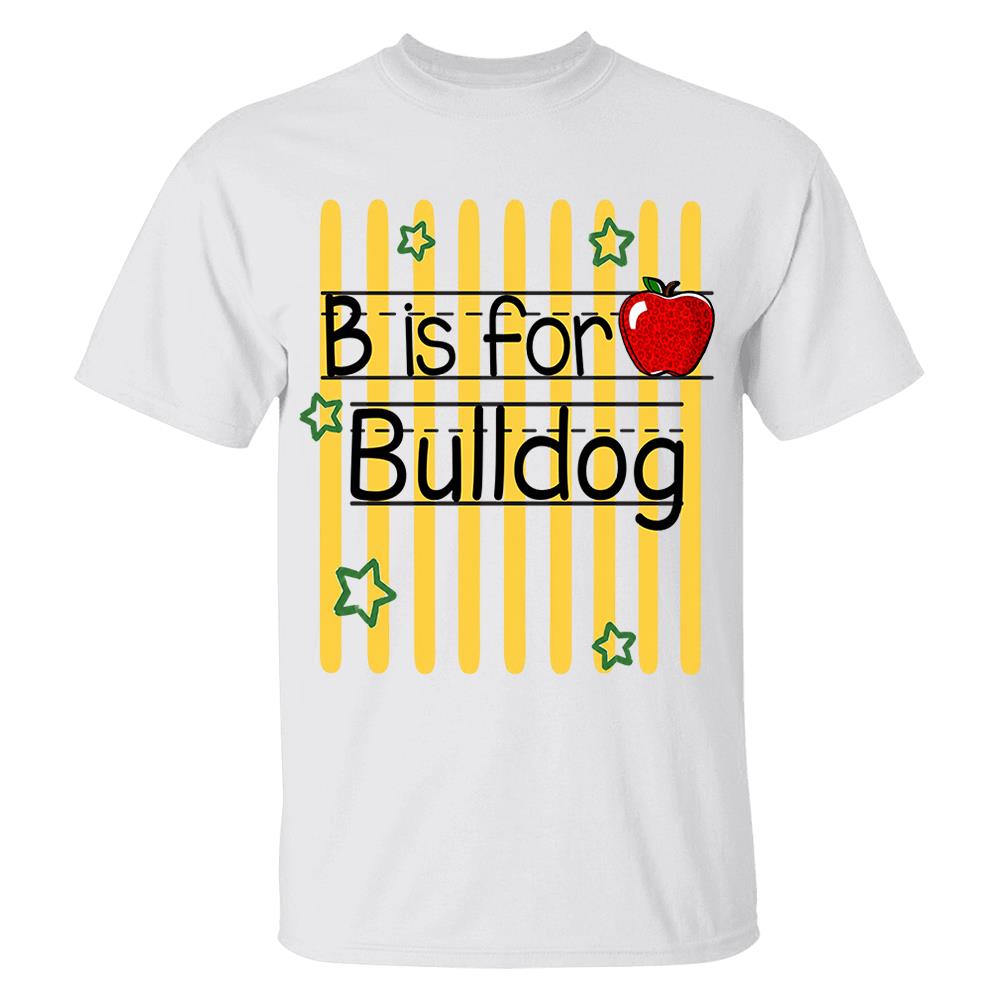 Nh00-Personalized Retro Stripe School Mascot Custom Apple Name Teacher T-Shirt, Custom Gifts For Teacher Nh00-01.08.2026