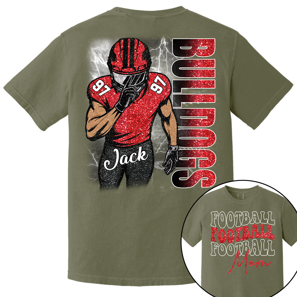 Custom Football Game Day Personalized Shirt Custom Team Name Na02 Pt99