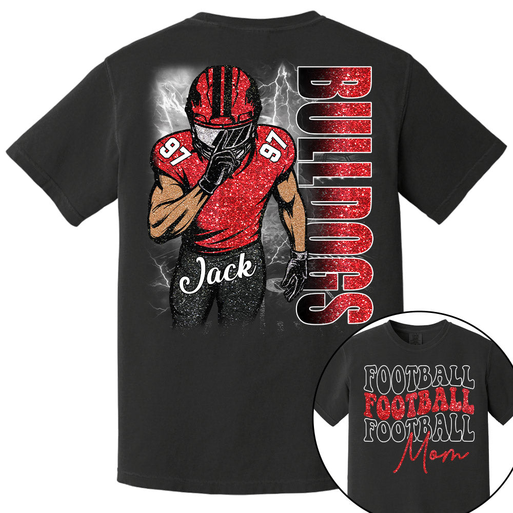 Custom Football Game Day Personalized Shirt Custom Team Name Na02 Pt99