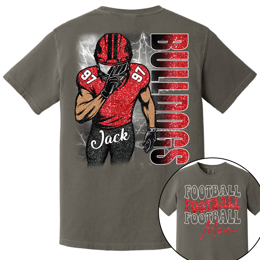 Custom Football Game Day Personalized Shirt Custom Team Name Na02 Pt99