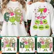 Grandma Christmas Sweatshirt - Personalized Gifts For Holly Jolly Xmas Ver 2 NA04