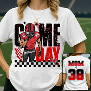 Custom Game Day Shirt, Football Mom, Game Day, Sports Mom, Football Mom TD22
