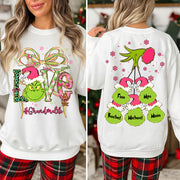 Grandma Christmas Sweatshirt - Personalized Gifts For Holly Jolly Xmas NA04