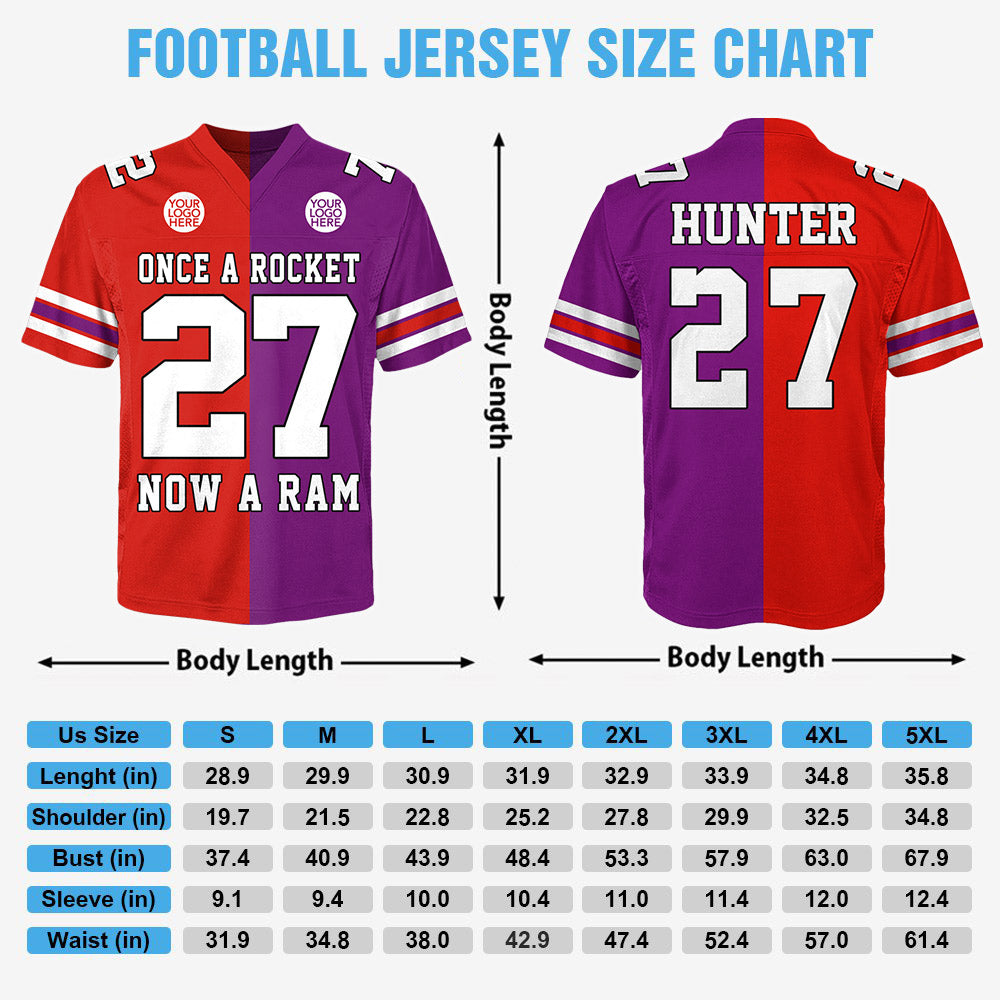 Personalized Football Game Day Shirt: Custom Name & Number Sports Tee