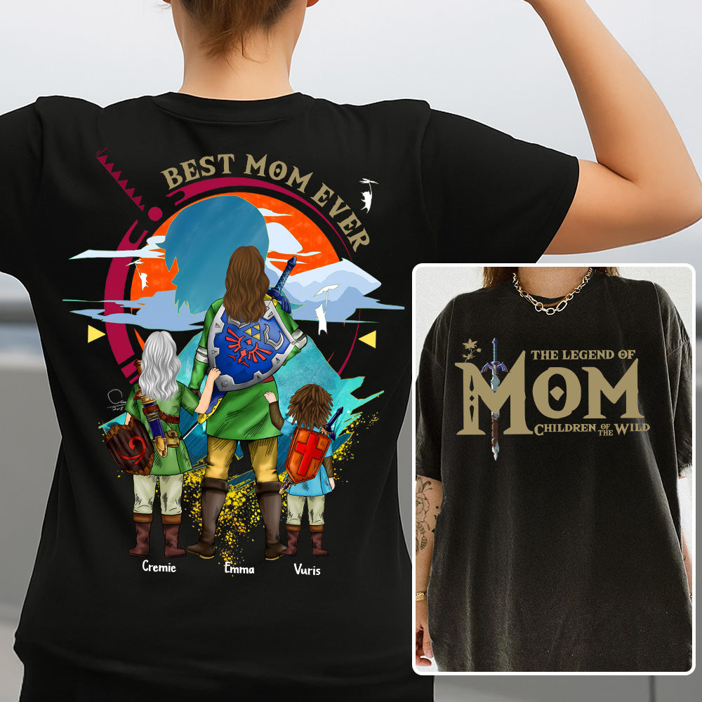 Personalized The Legend of Mom Children Of The Wild, Best Mom Ever Shirt, Gift For Mother's Day A2110