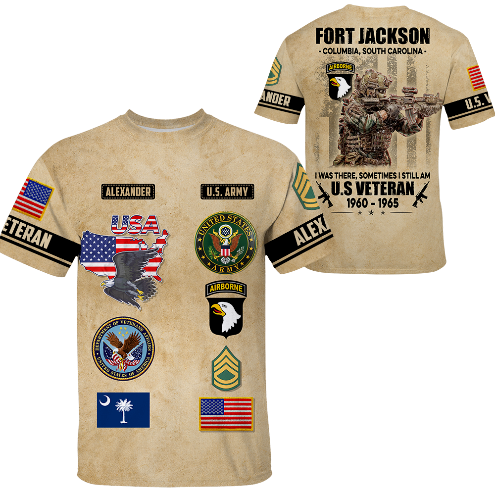 Veteran Custom Shirt Military Base I Was There Sometimes I Still Am Personalized Gift K1702
