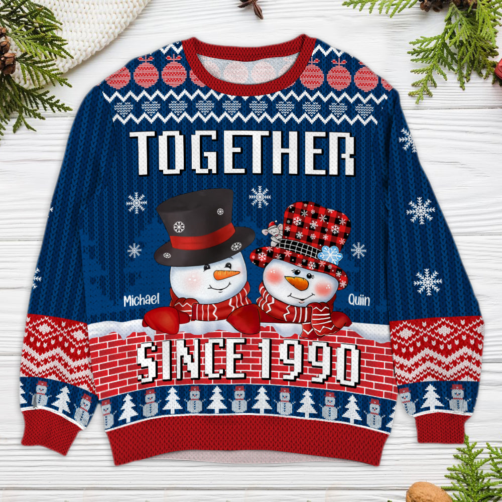 Together Since - Customized Couple Shirt