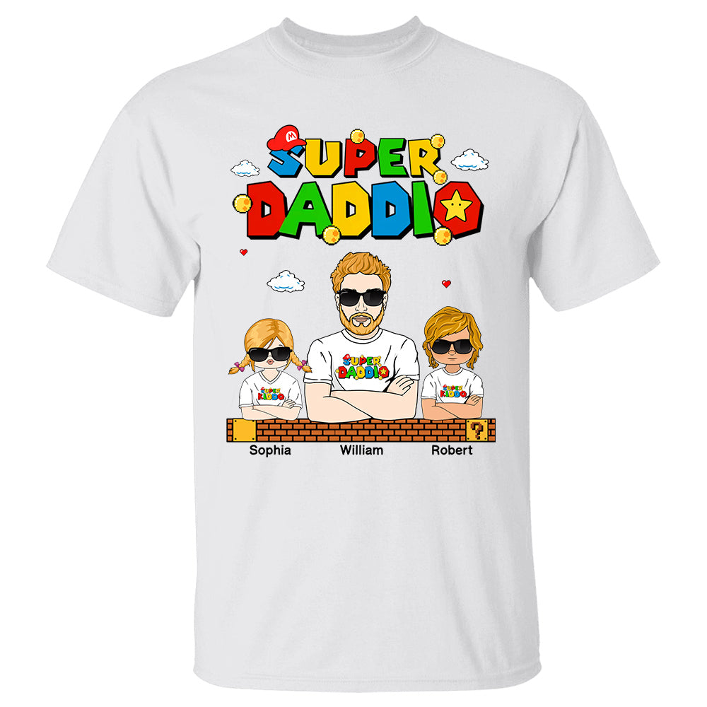 Super Daddio - Personalized Apparel - Gift For Father, Dad, Papa, Father's Day K1702