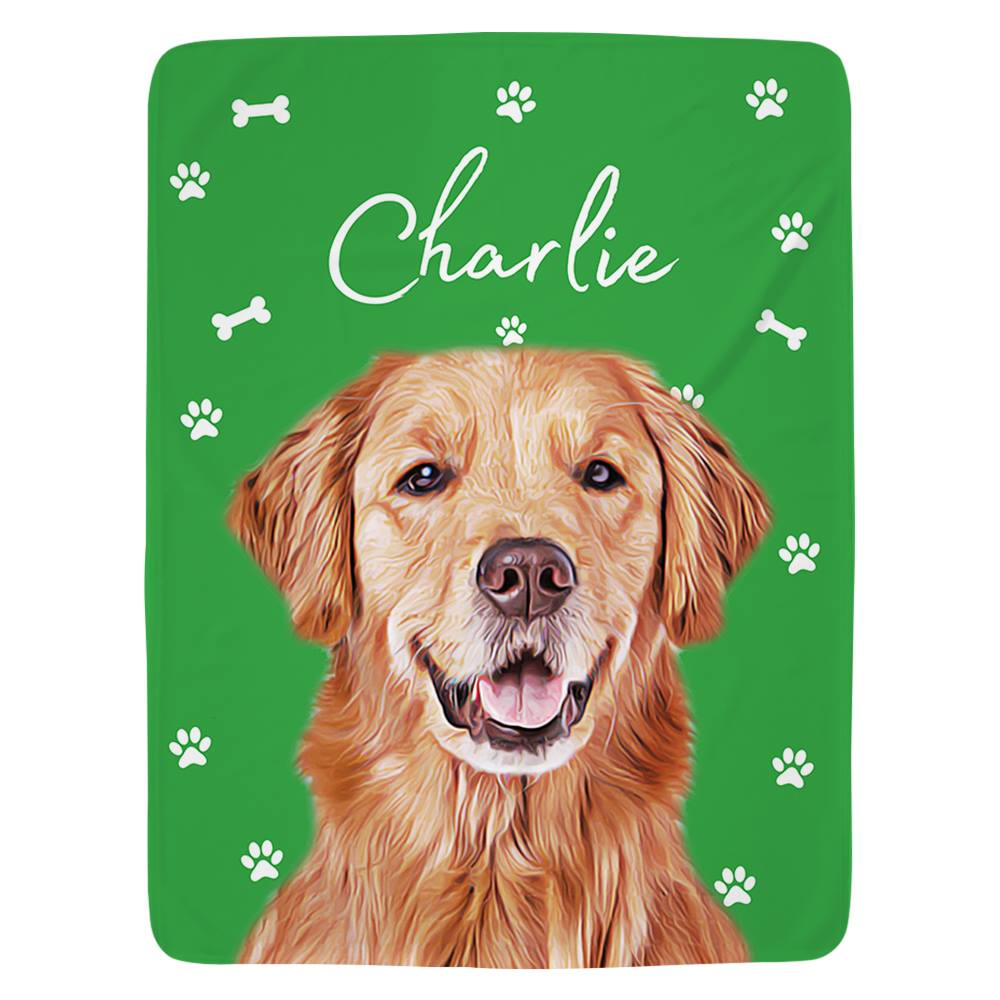 Upload Your Photo Blanket For Dog, Cat Lovers - Custom Photo Pet